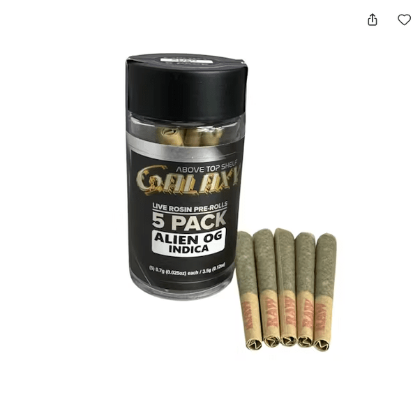 Galaxy - Alien OG Lil Galaxy Diamond Sauce 5pk Prerolls 3.5g