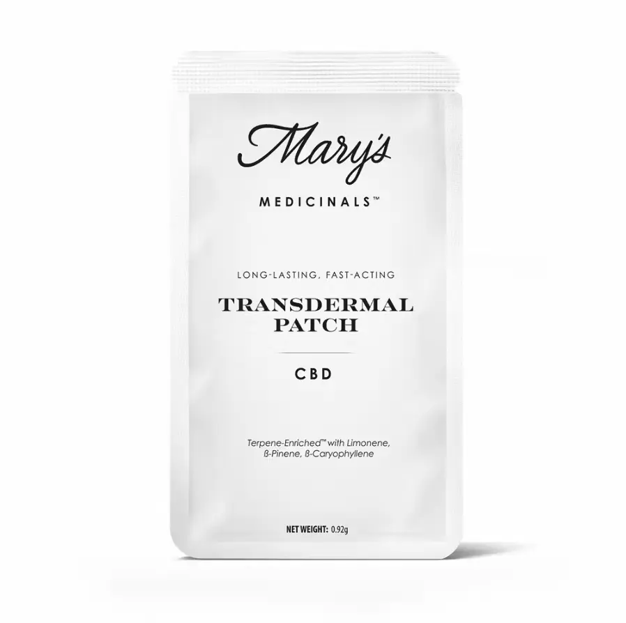 Mary's Medicinals Transdermal Patch CBD 20mg
