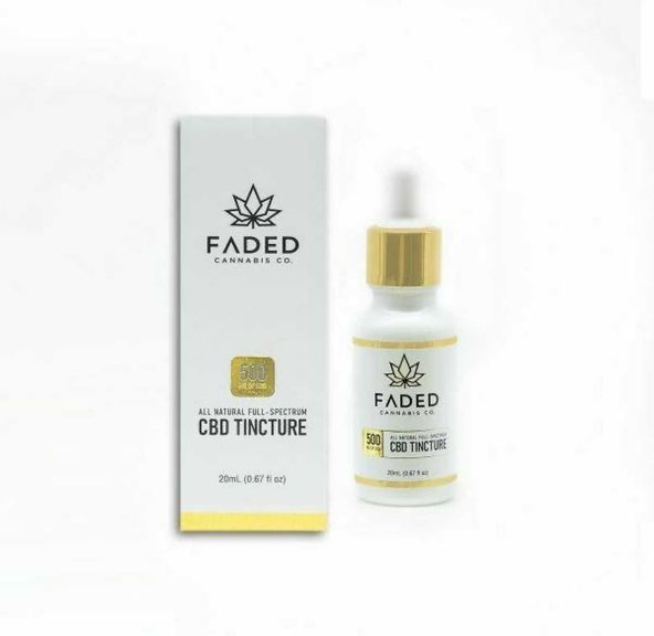 Faded CBD Tincture - 500mg