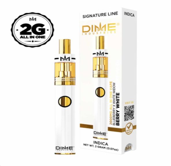Dime - Berry White - 2G Disposable