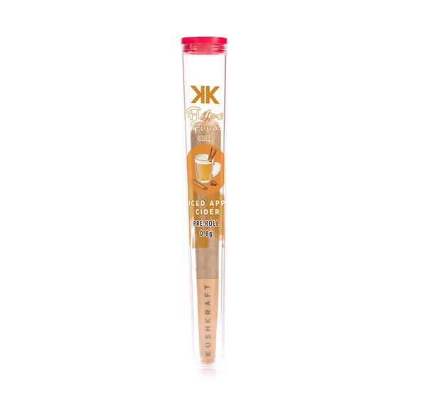 0.8G Sativa Apple Cider - Limited Edition Infused Pre Roll Fall Collection by KushKraft