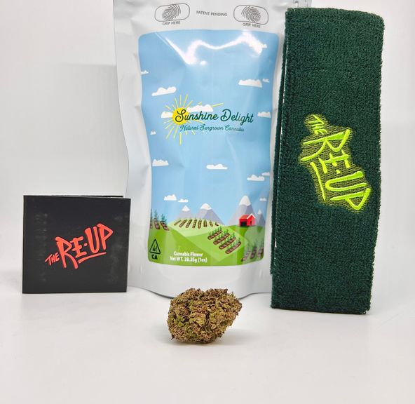 *Deal! $95 1 oz. Rhyno Cookies (25.8%/Hybrid - Indica Dom.) - Sunshine Delight + Sweatband + Matches