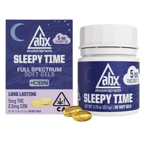 ABX - 5mg Sleepy Time Solventless + CBN Soft Gels - 30ct