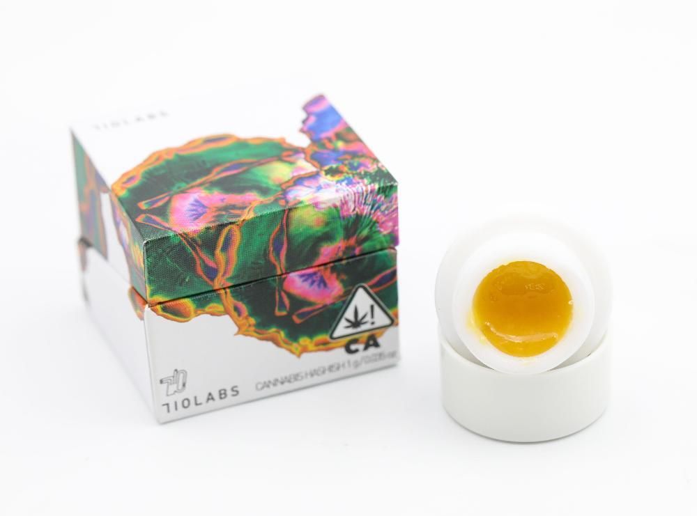710 Labs - Grease Monkey #15 - 1g Live Rosin Badder