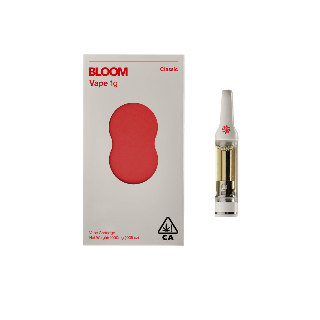 Bloom | Vape Cart | 1g | Classic Distillate | Pineapple Express