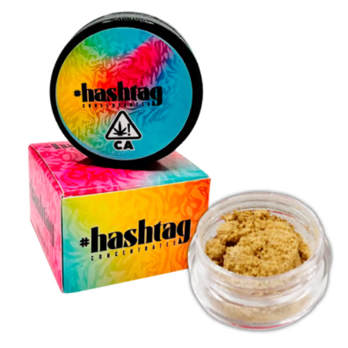 #hashtag - Hash 2.0 | Full Melt | Sieved | 1g | I | Rainbow Belt