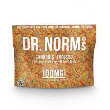 Dr. Norm's - Fruity Crispy Rice Bar 100mg