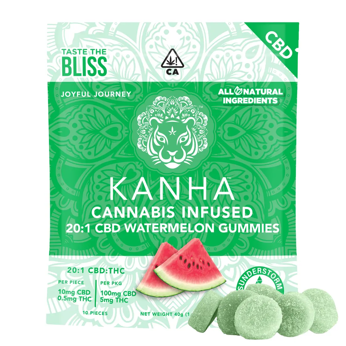 Kanha - 20:1 CBD WATERMELON