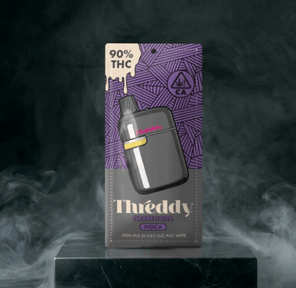 1g Grape Soda (Indica) All-In-One Disposable Vape - Threddy