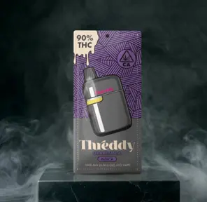 1g Grape Soda (Indica) All-In-One Disposable Vape - Threddy