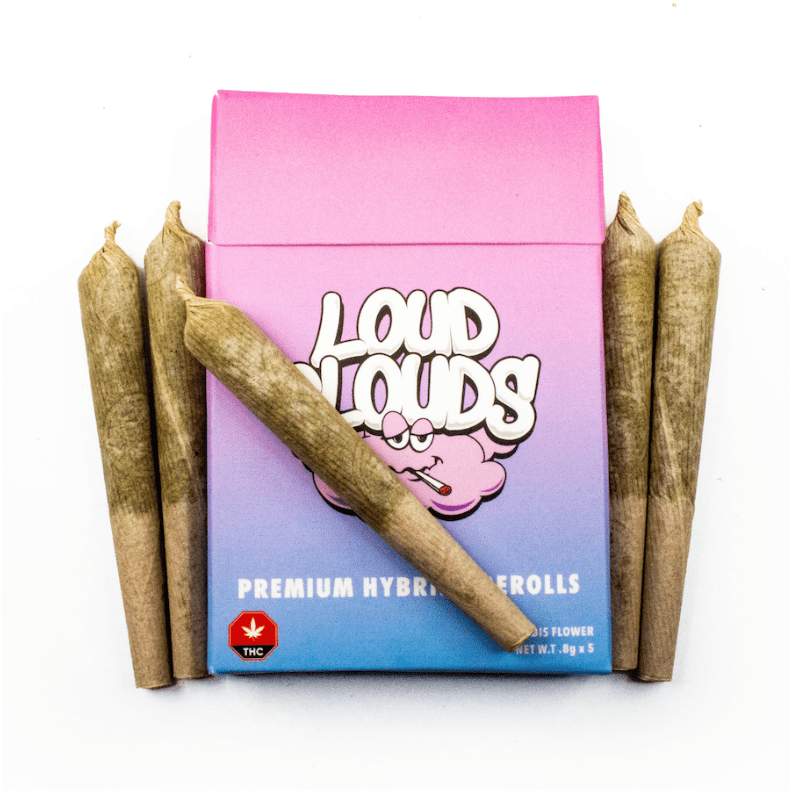 GMO Cookies Premium Hybrid Preroll Pack by Loud Clouds 0.8g x5