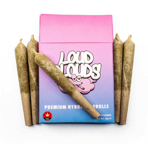 GMO Cookies Premium Hybrid Preroll Pack by Loud Clouds 0.8g x5