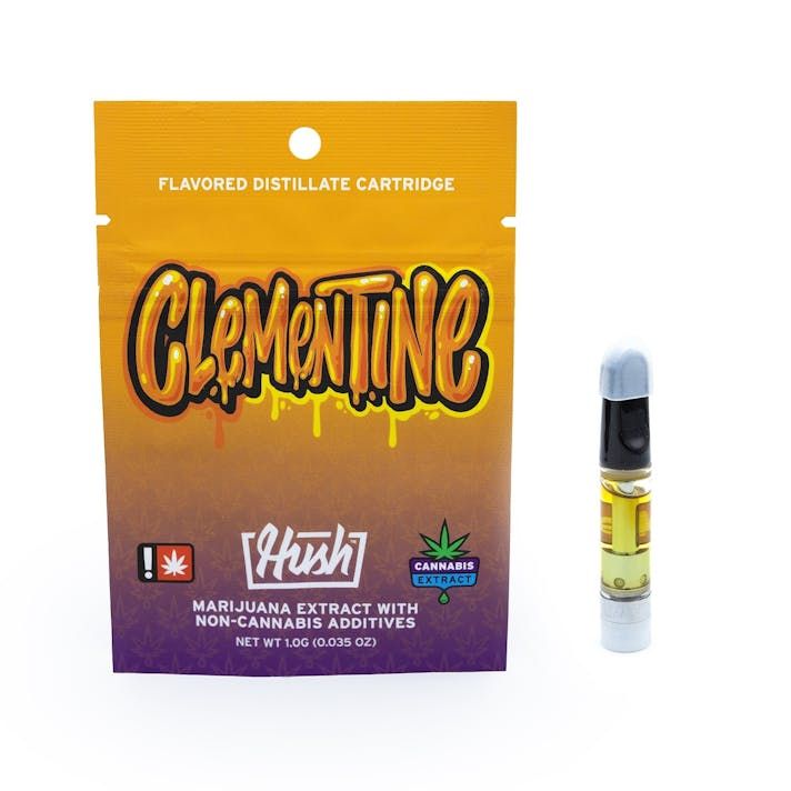 Hush Clementine 1g Cartridge 91.74%