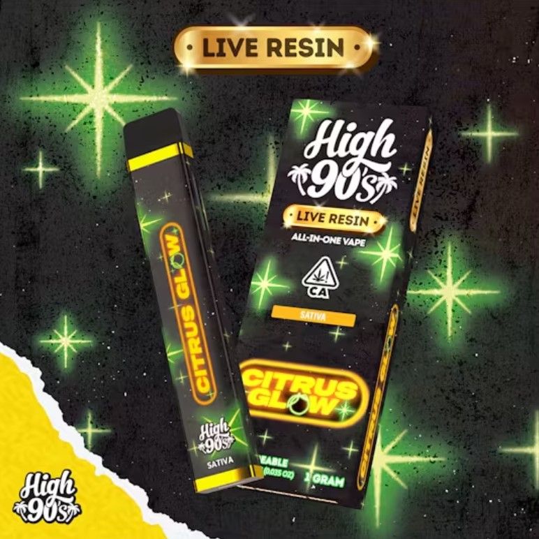 Citrus Glow Live Resin All-In-One Vape