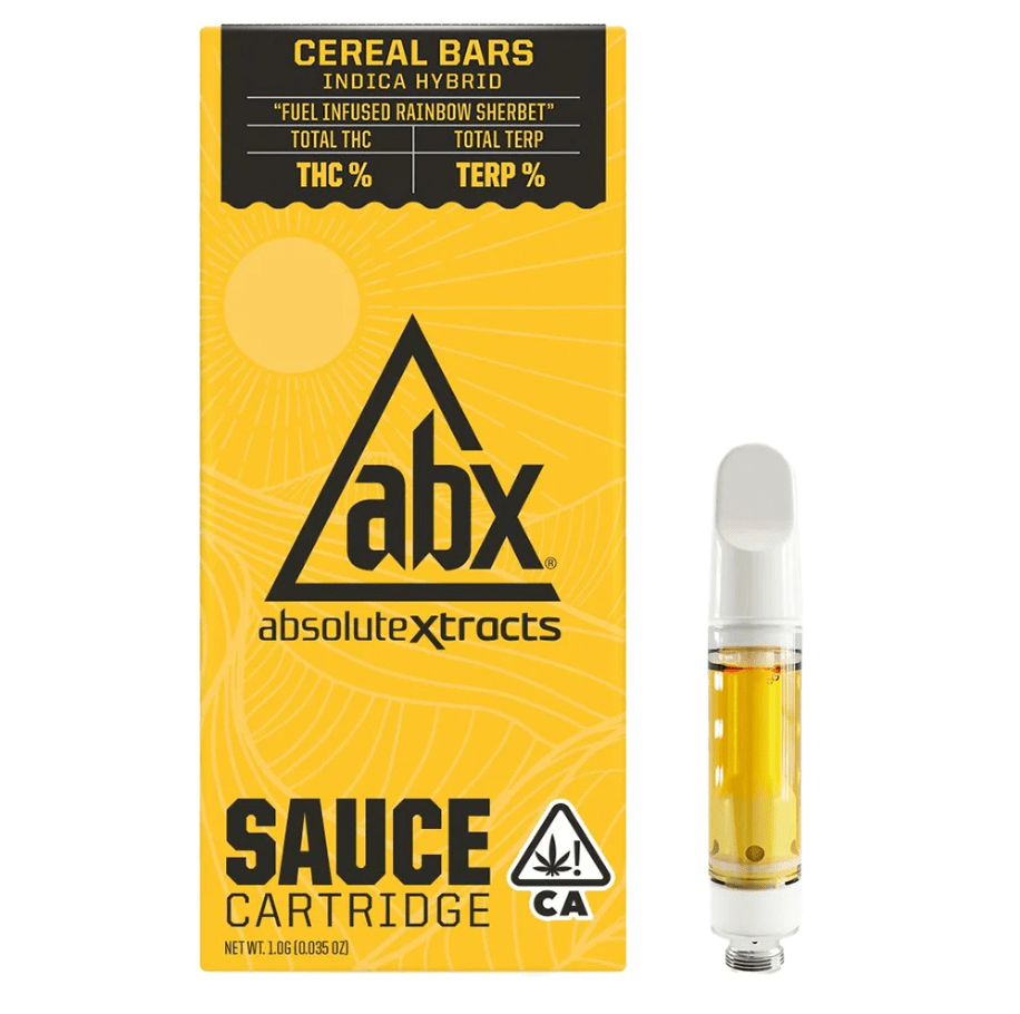 Absolute Xtracts Sauce Cartridge Cereal Bars 1g