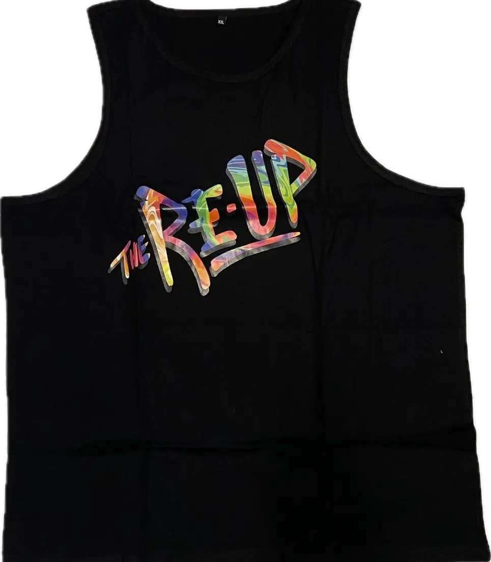PRE-ORDER ONLY Deal! $15 (2X-LARGE) Black Tank Top - The Re-Up + Preroll