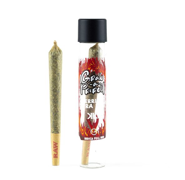 1G Herring Xtra Hot Grabba Pre Roll by KushKraft