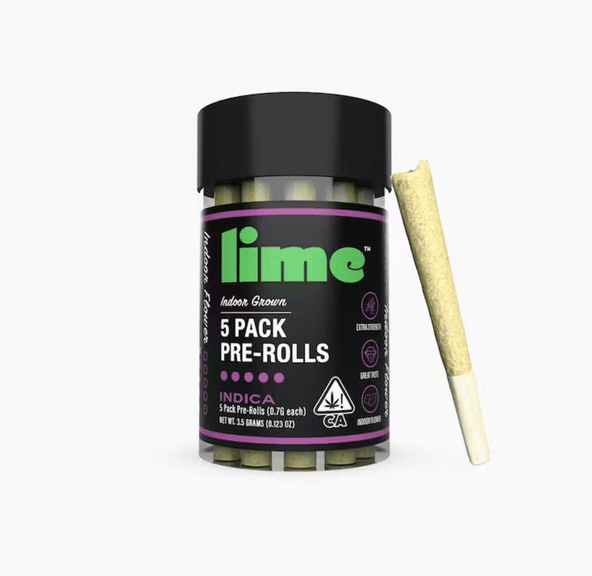 5 Pack Pre Rolls | Indica