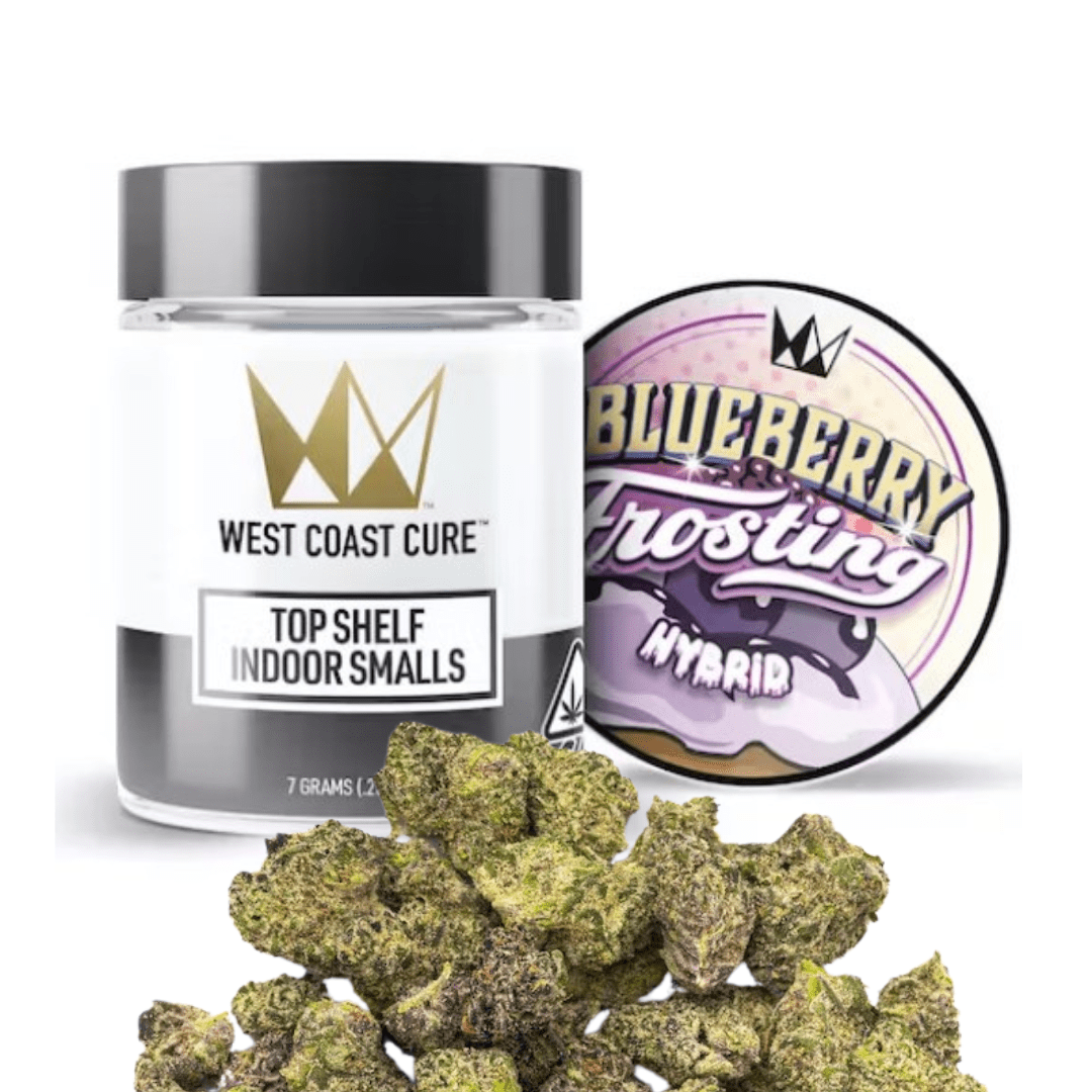 West Coast Cure - Blueberry Frosting Smalls Flower 7g