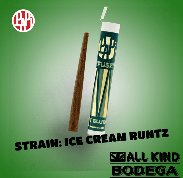Blunt Infused- Ice Cream Runtz Sweet Slugger 1g (@papicannabis)