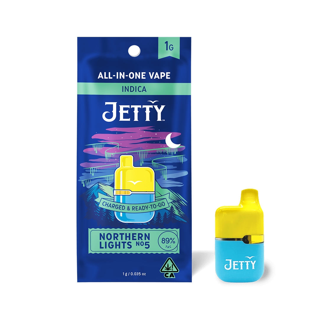 Jetty Extracts- Northern Lights #5 Mini Tank Disposable 1g (I)
