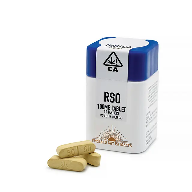 Emerald Bay Extracts - PERMANENT MARKER`INDICA 100MG TABLETS (1000MG PACKAGE)