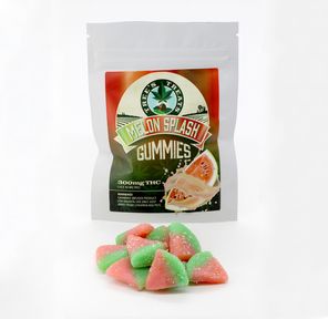 300mg Melon Splash Gummies