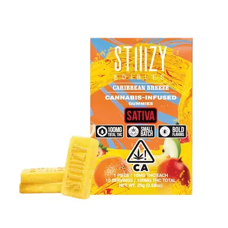 Caribbean Breeze - Gummies 100mg Thc Edibles 25.00 g