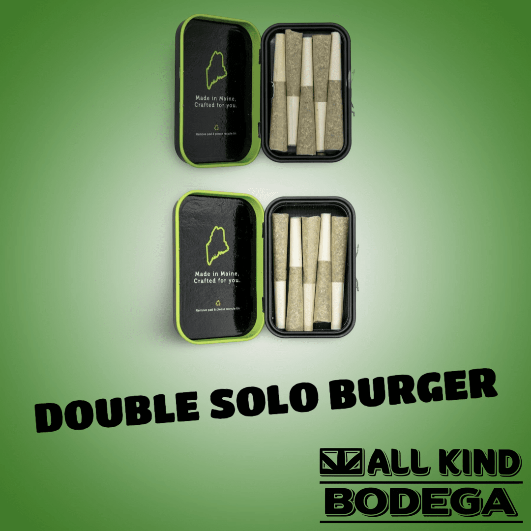 Double Solo Burger .35g Preroll 10 pack (3.5g total) (@jarcannabis2.0)
