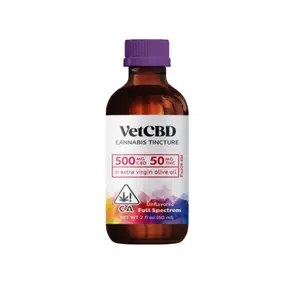 VET CBD Extra Strength Tincture 500mg CBD / 50mg THC