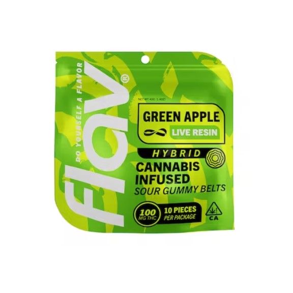 Live Resin Apple Belt - 100mg