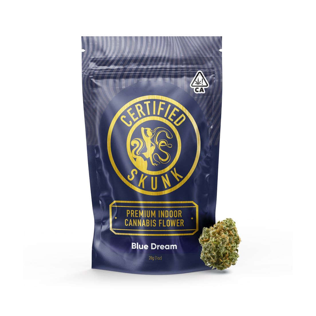 Certified Skunk Premium Indoor Flower Blue Dream 28g at Kolas Arden
