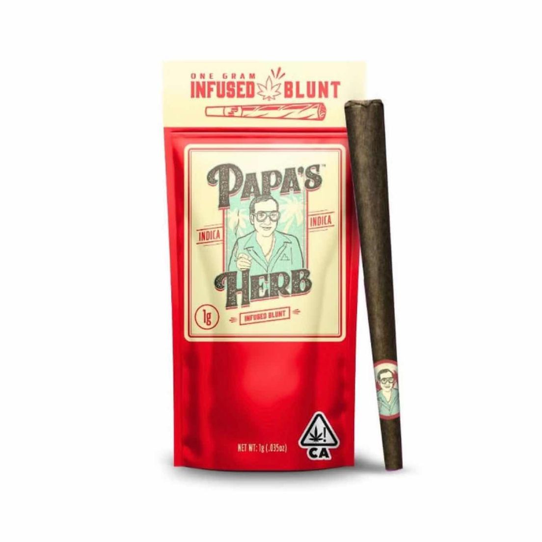 Papa's Herb - Strawberry Cheesecake Infused Blunt 1g