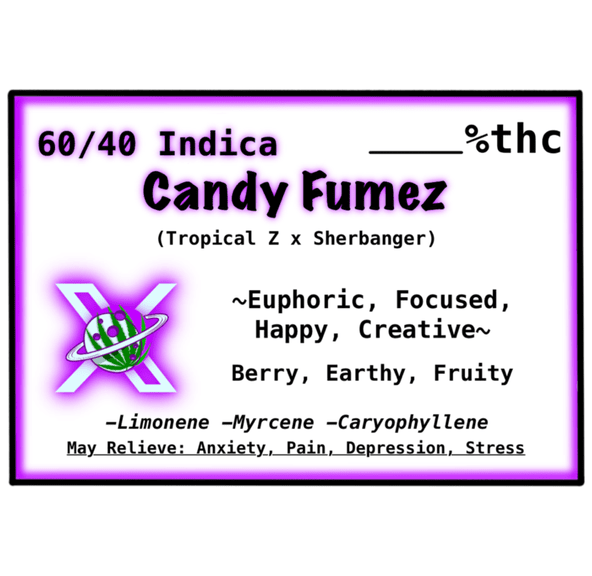 Candy Fumes ($35 Tier)