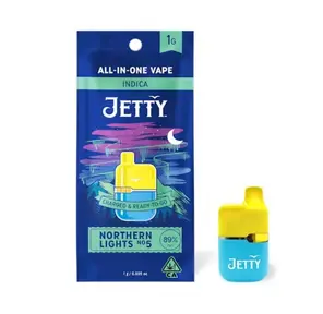 Jetty AIO High THC Mini Tank Northern Lights #5 1g