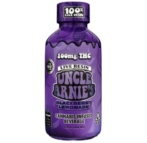 Uncle Arnie's Live Resin Beverage Blackberry Lemonade 100mg