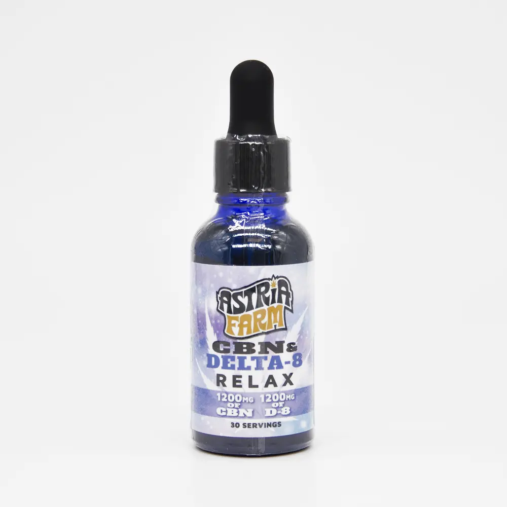 AF Delta 8 THC + CBN Relax Tincture, 2400mg
