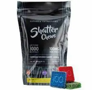 3000mg Shatter Chews Party Pack - Indica 180.00 g