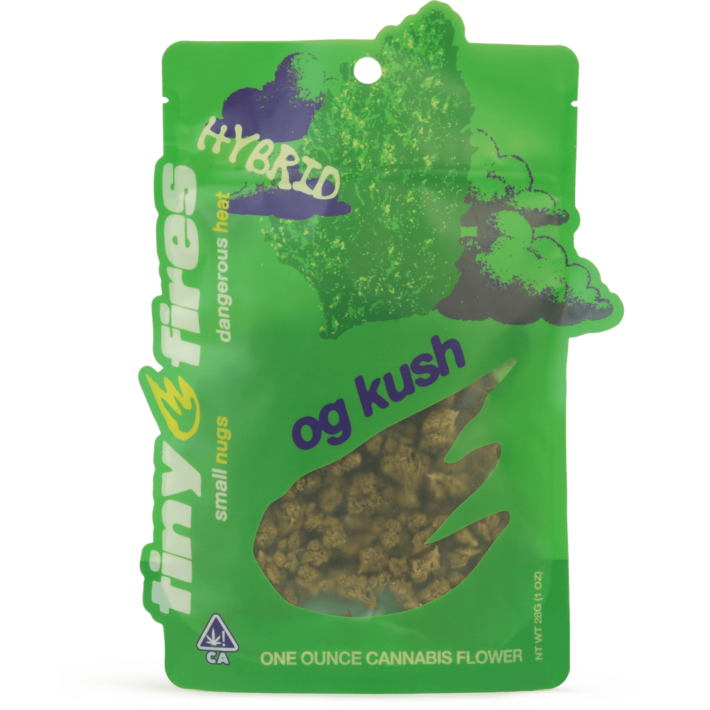 Tiny Fires | Flower | 28g | Smalls | OG Kush