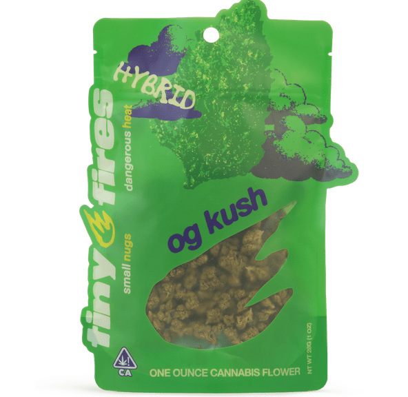 Tiny Fires | Flower | 28g | Smalls | OG Kush