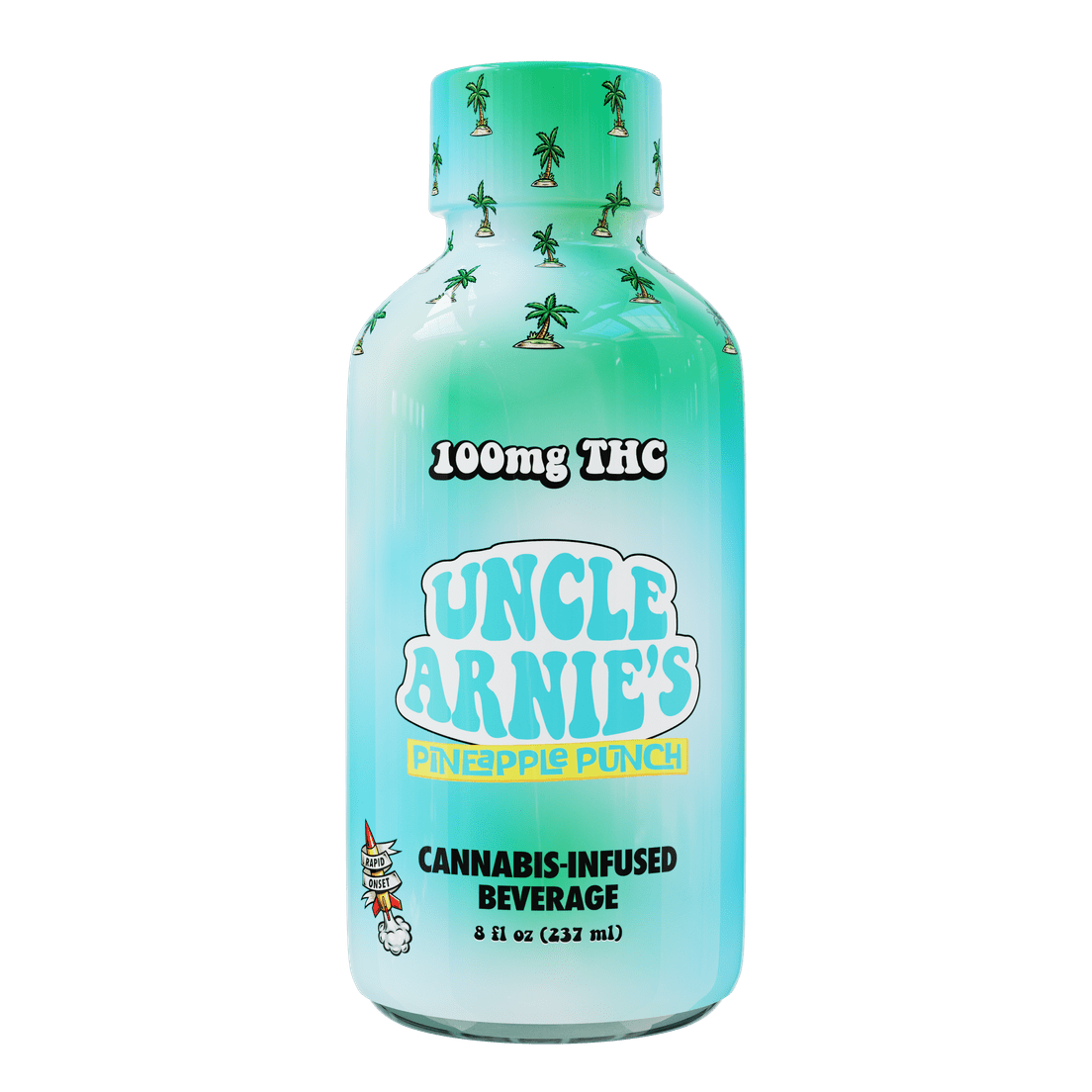 Uncle Arnie's Beverage Pineapple Punch 100mg