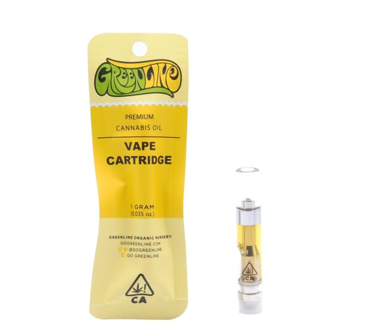 1G Blackberry Kush Cart - GREENLINE