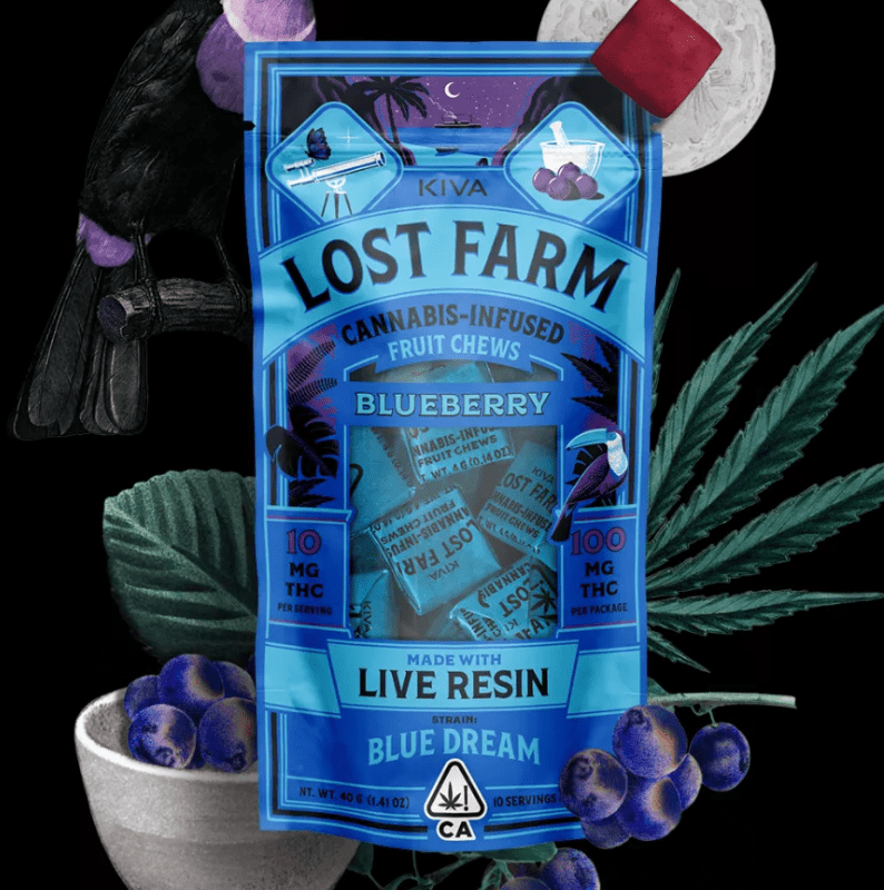 LOST FARM- CHEWS BLUEBERRY BLUE DREAM