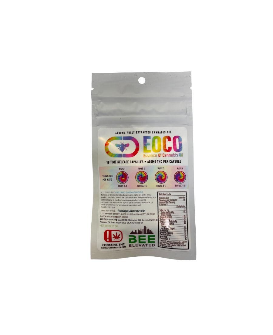 BEE ELEVATED FECO TIME RELEASE CAPSULES 4000MG