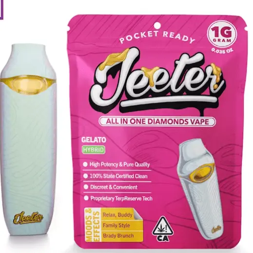 All In One Diamonds Vape - Gelato 1.00 g
