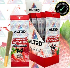 ALTRD - Infused 3g Pre Roll - Strawberry Sensation