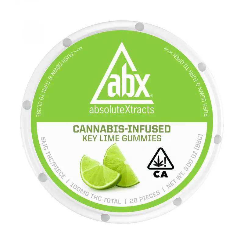 [ABX] THC Gummies - 100mg - Key Lime