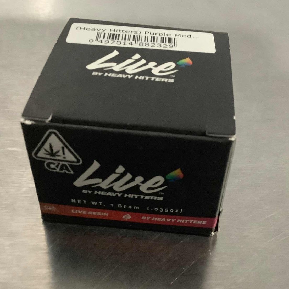 LIVE Purple Medusa Full Spectrum Live Resin 1G