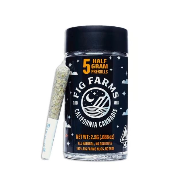 Fig Farms - Blue Slush 5 Pack Prerolls 2.5g