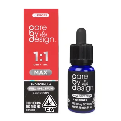 1:1 MAX Full Spectrum CBD Drops 15ml 15.00 g